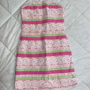 Lily Pulitzer strapless dress